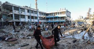 Gaza škola napad