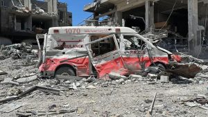 ambulantno vozilo Gaza