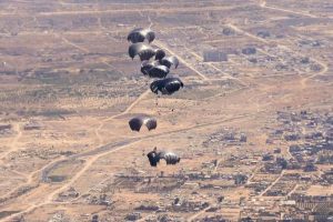 Air drops Gaza