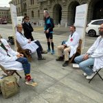 Švicarski ljekari počeli štrajk glađu zbog Gaze ispred parlamenta