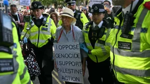 london protest PA